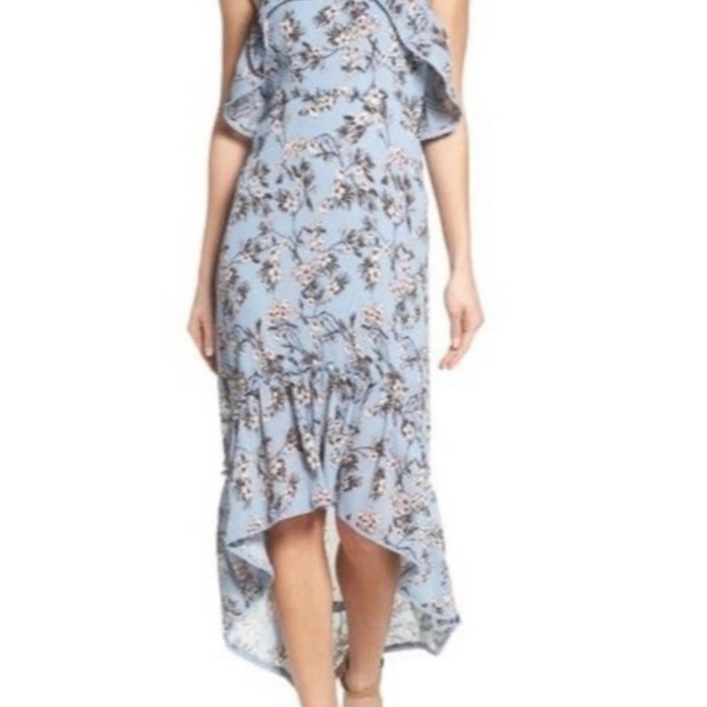 Anthropologie Foxiedox Lillian Halter neck maxi/L - Picture 3 of 6